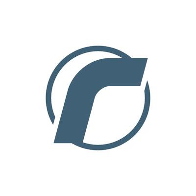 Circle Lowercase R Letter Logo Template Illustration Design. EPS 10.