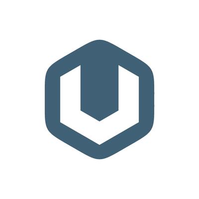 Hexagonal Shape Letter U Logo Template Illustration Design. EPS 10.