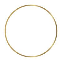 Gold circular frame, circle sketch, circle design, layered circular frame, accessory frame, text. vector