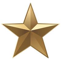 gold star icon on isolated background. Rating review icon for websites and mobile apps illustration vector