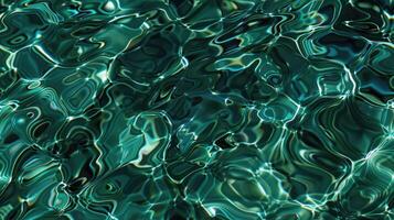 A green and black background with waves photo