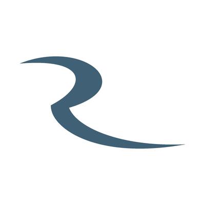 Water Wave R Letter Logo Template Illustration Design. EPS 10.