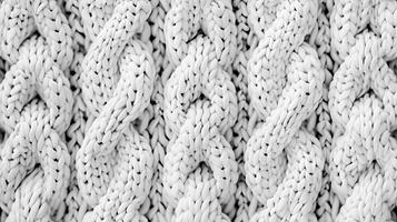 A close up of a knitted sweater photo