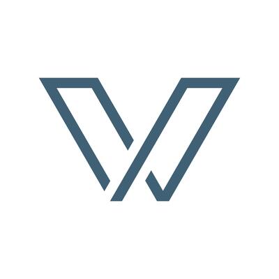 Abstract Simple Line Letter V Logo Template Illustration Design. EPS 10.