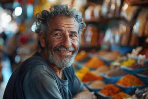 A man smiling photo
