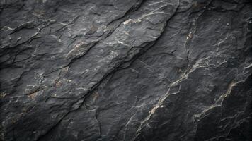 Rugged Slate Texture Detailed Close-Up for Designers and Architects Seeking Natural Backgrounds with Earthy Tones and Cracked Patterns photo