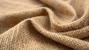 Soft Beige Fabric Texture Close-Up for Designers and Craft Enthusiasts Seeking High-Quality Textile Images for Creative Projects and Product Photography photo