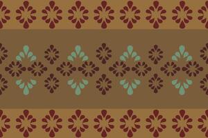vintage background with floral ornament vector