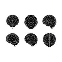 High-quality brain line art, perfect for print and digital vector