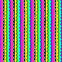 Abstract striped seamless pattern in rainbow neon colors. Modern print for fabric, textiles, wrapping paper vector