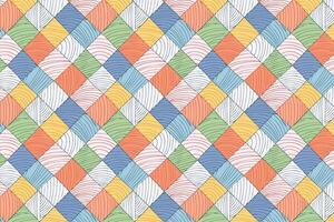 A colorful pattern with wavy lines vector