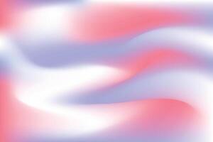 Abstract background with pink and blue waves vector
