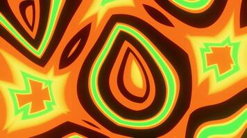 Strobe Abstract Trendy Surreal pulsating Futuristic multicolor Psychedelic Hypnotic VJ seamless loop Background. video