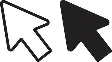 two arrows pointing in different directions vector