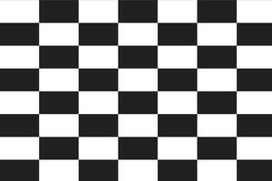 Black and white checkered pattern . Chess pattern . Black and white square background. isolated on white background. illustration vector
