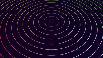 A colorful background with a spiral design video