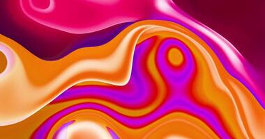 Abstract background with colorful swirls video