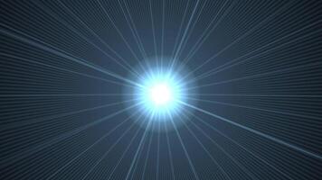 Dynamic radial lines radiating from a central point create a powerful visual effect. video