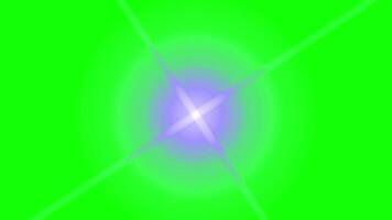 Abstract Light Burst in a Lime Green Shade video
