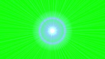 Abstract Colorful Exploding Light Rays on a Dark Background video