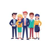 Proactive Team Member Sharing Strategic Insights vector