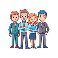 Diverse Member Holding Document for Effective Presentation vector