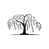 Willow Tree Artistic Design vector