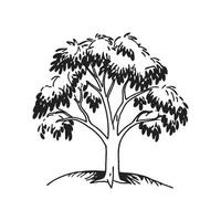 Creative Design of Chinese Pepper Tree vector