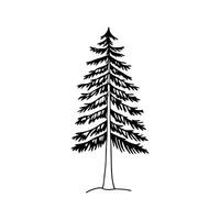 Charming Tamarack Tree Design vector