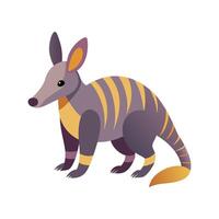 Creative Aardvark Art for Projects vector