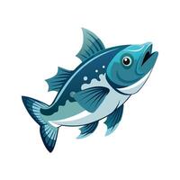 Charming Arctic Cod Design vector