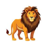 Creative Asiatic Lion Illustration for Art vector