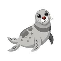 Unique Atlantic Grey Seal Design vector