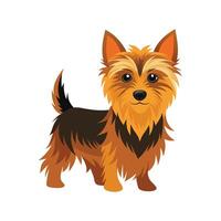 Creative Australian Terrier Design for Projects vector