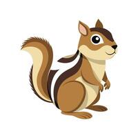 Dynamic Ground Squirrel in Natural Habitat vector