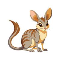Majestic Jerboa Exploring its Environment vector