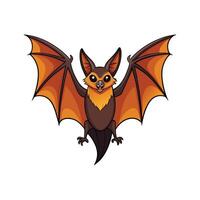 Unique Large Flying Fox Art for Creatives vector