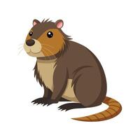 Engaging Nutria for Creative Use vector