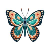 Stylized Papillon for Creative Use vector