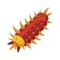 Creative Sea Cucumber for Aquatic Projects vector
