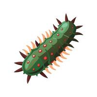 Engaging Sea Cucumber Illustration for Unique Art vector