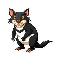 Engaging Tasmanian Devil Illustration for Creative Use vector