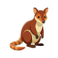 Creative Tree Kangaroo for Wildlife Projects vector