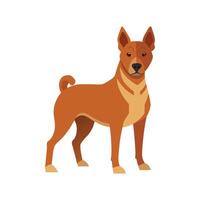 Engaging Tosa Inu Illustration for Creative Projects vector
