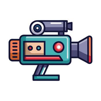 moderno cámara icono y cámara concepto vector