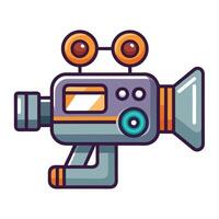 Camera Icon in Flat Design and Concept vector