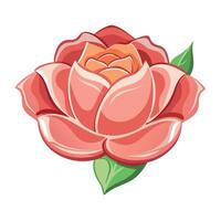 Modern Raw Simplicity Torn Edge Petal Flower and Flower Concept vector