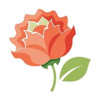 Subtle Texture Torn Edge Petal Flower and Flower Concept vector