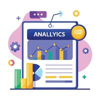 Modern Ad Campaign Icon with Digital Ad Banner and Analytics vector