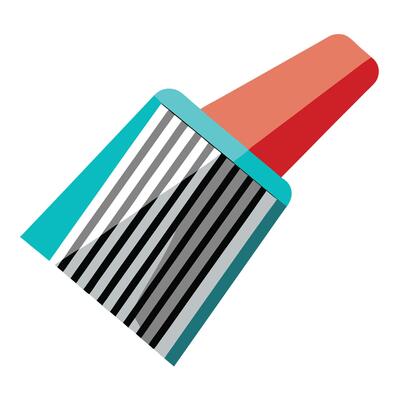 Modern Barcode Icon with Clean Barcode and Scanner